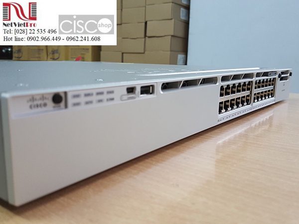 Thiết bị mạng Cisco WS-C3850-48T-E đã qua sử dụng