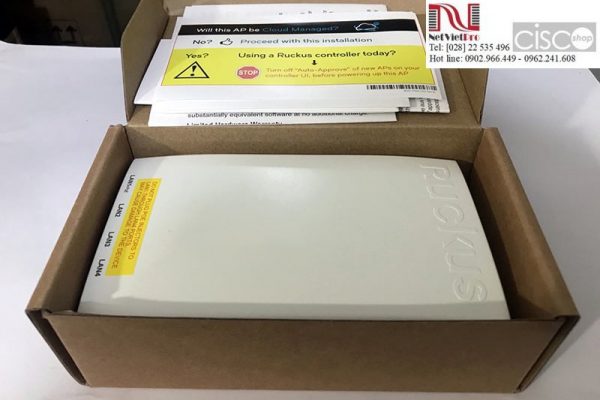 Access Point Switch Ruckus W901-H510-WW00 Wall-Mounted 802.11ac Wave 2 Wi-Fi