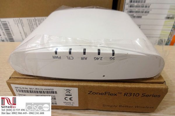 Access Point Ruckus Indoor 901-R310-WW02 ZoneFlex dual-band 802.11ac Wi-Fi