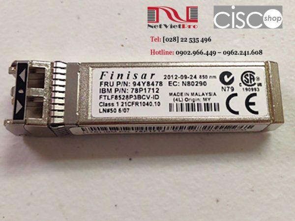 Module Quang Finisar IBM FTLF8528P3BCV-ID 8gb SFP 850nm