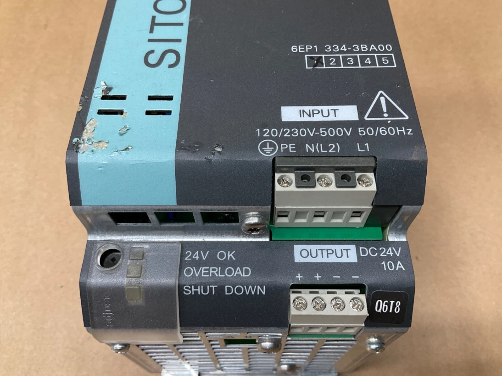 Bộ nguồn DIN rail Siemens 6EP1 334-3BA00 chính hãng