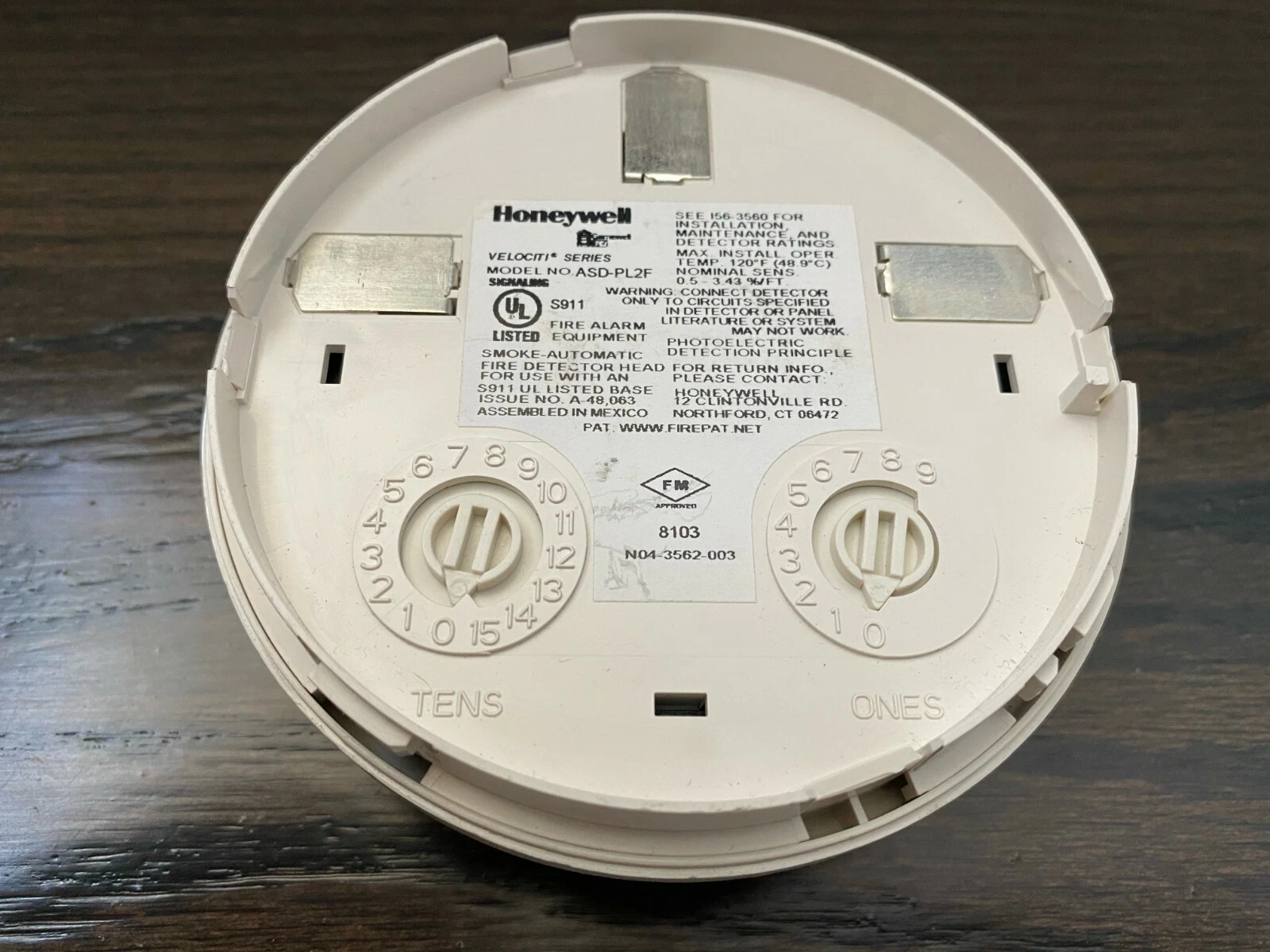 Đầu báo khói quang điện FCI ASD-PL2F - Giám sát cháy hiệu quả, nhạy bén